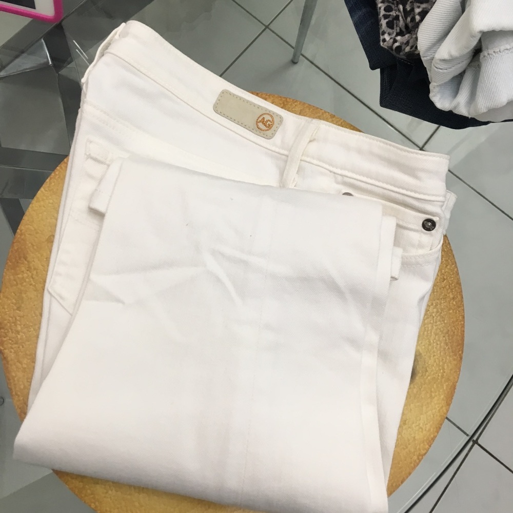 AG White jeans